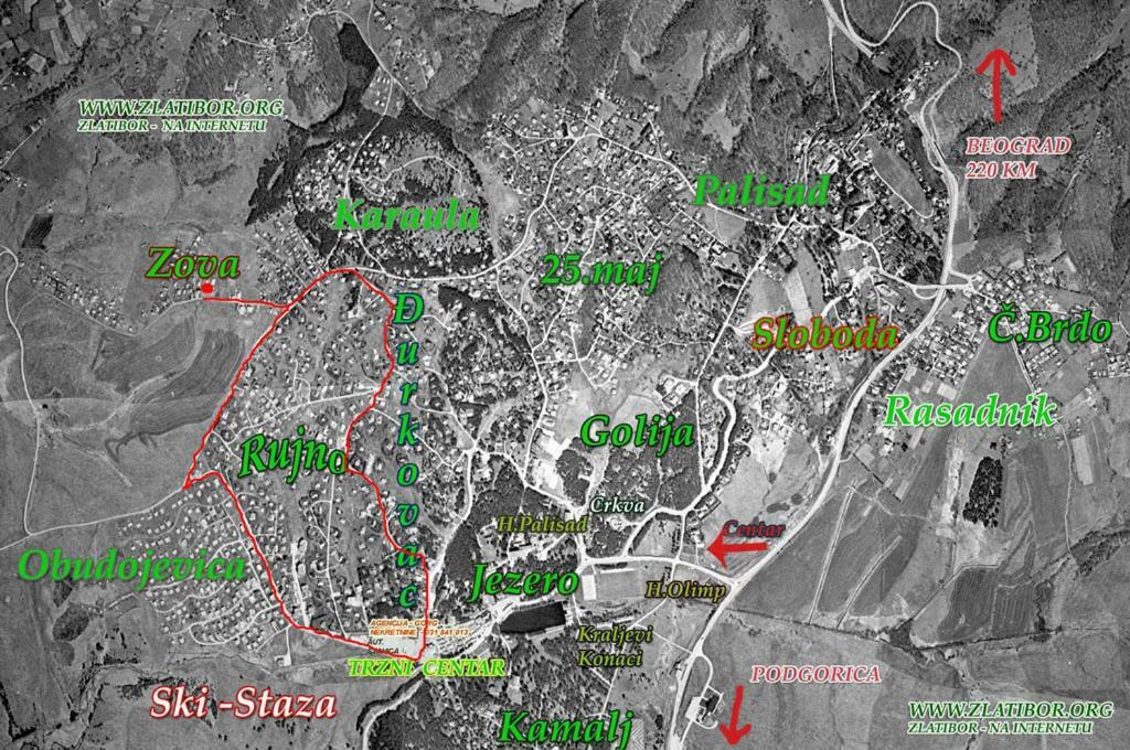 Apartmani Nova Zova Zlatibor Exteriér fotografie